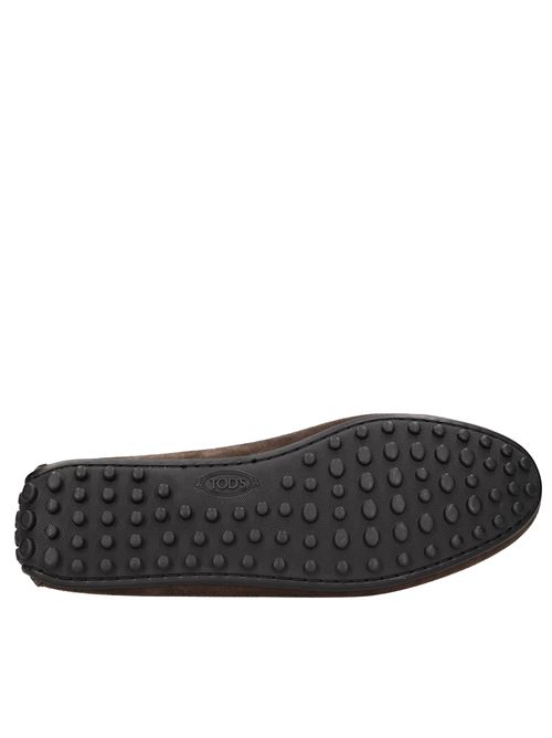 Mocassini in camoscio TOD'S | XXM42C00050RE0S800MARRONE